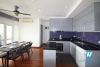 Renovated 3 beds apartment with lakeview for rent in Quang An st, Tay Ho