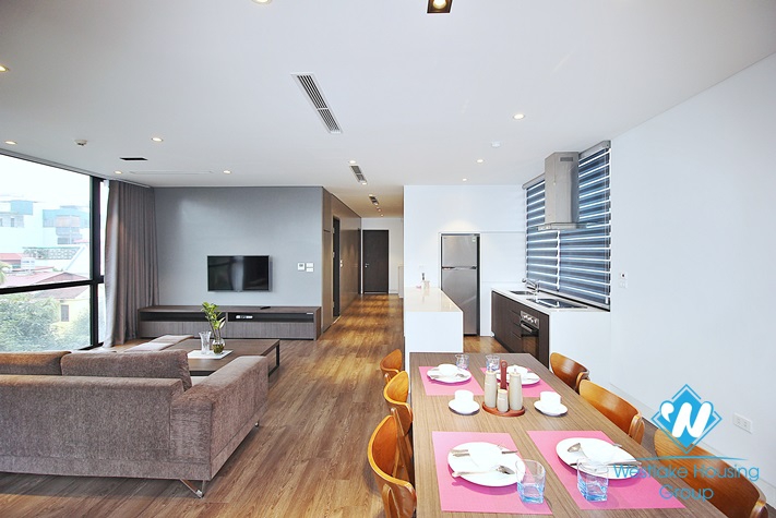 Beautiful and modern apartment for rent in To Ngoc Van st, Tay Ho district 
