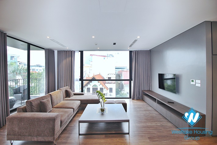Beautiful and modern apartment for rent in To Ngoc Van st, Tay Ho district 