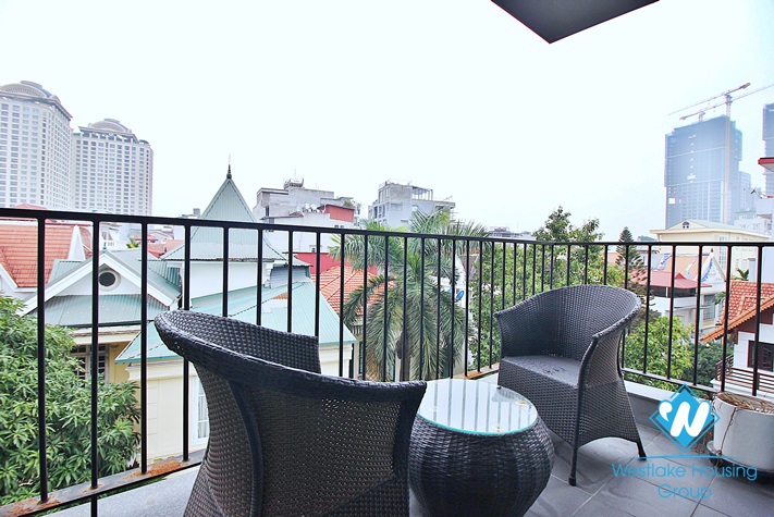 Beautiful and modern apartment for rent in To Ngoc Van st, Tay Ho district 
