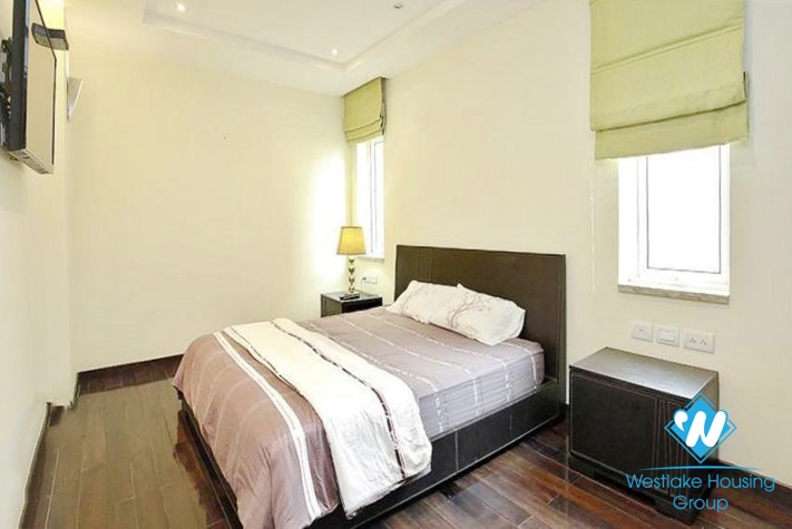 High quality and modern serviced apartment for rent in Tay Ho area, Ha Noi