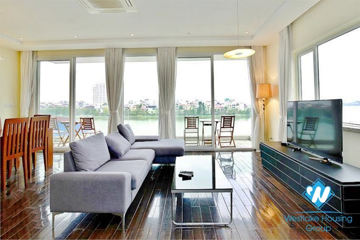 High quality and modern serviced apartment for rent in Tay Ho area, Ha Noi