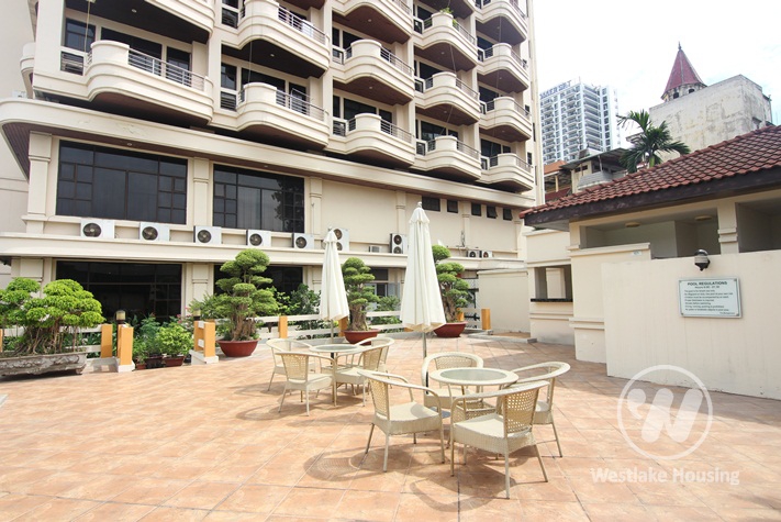 Bright, Quiet with nice design apartment for rent in Tay Ho District 