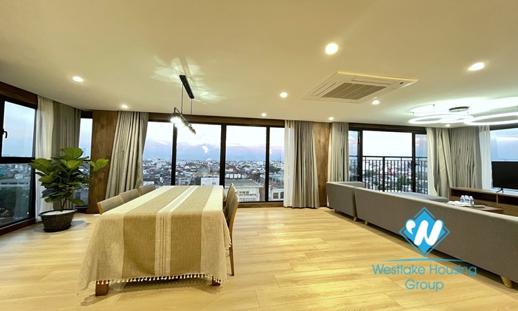 Two bedroom Penhouse apartment for rent in Hoan Kiem.