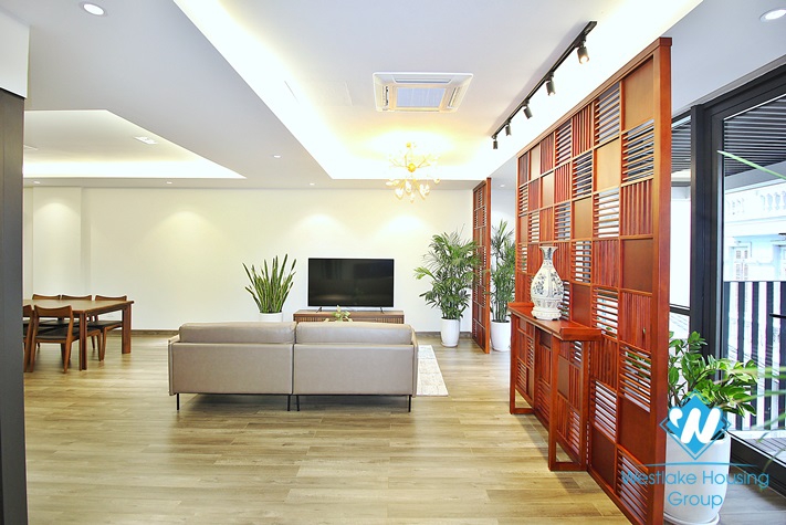 Morden and spacious 3 beds apartment for rent in Au Co st, Tay Ho
