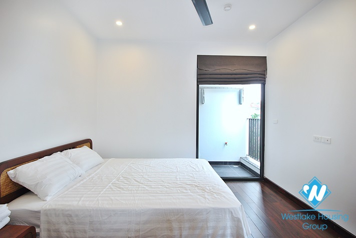 Brand new and Japanese style 3 beds apartment for rent in Dang Thai Mai area, Tay Ho