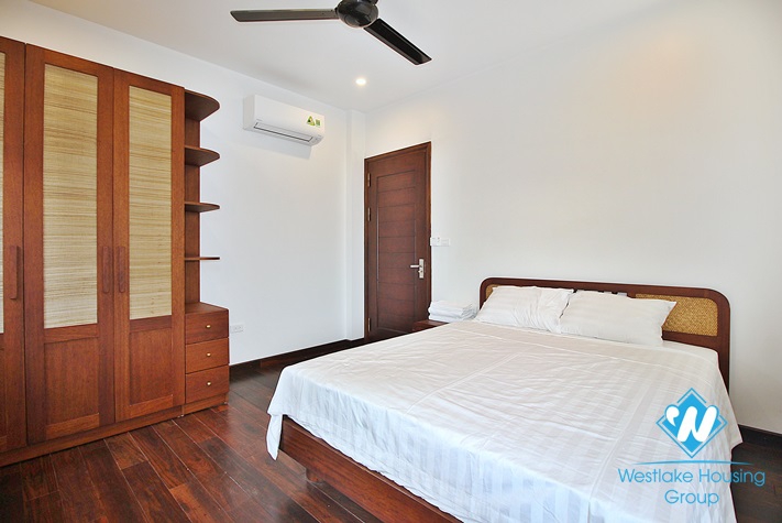 Brand new and Japanese style 3 beds apartment for rent in Dang Thai Mai area, Tay Ho