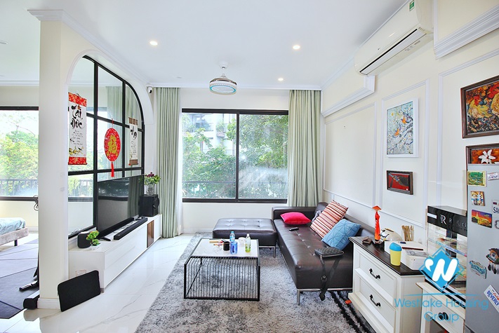 A pretty 1 bedroom duplex apartment for rent in To Ngoc Van st, Tay Ho