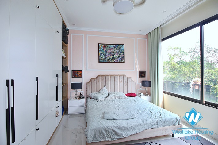 A pretty 1 bedroom duplex apartment for rent in To Ngoc Van st, Tay Ho