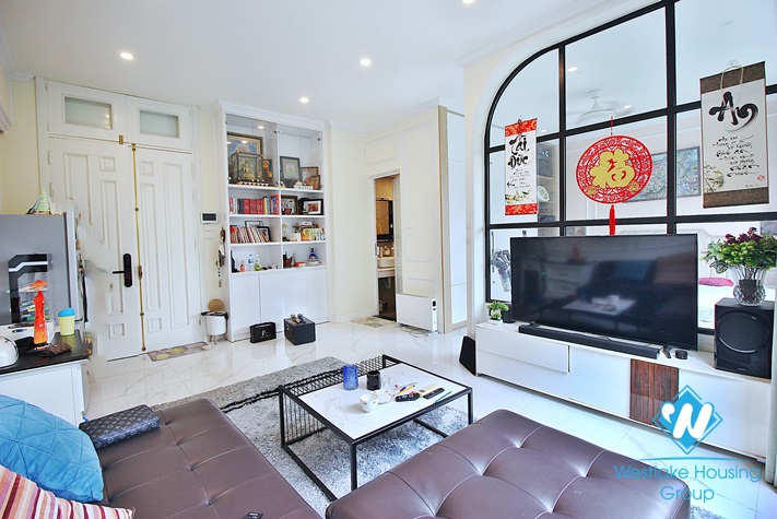 A pretty 1 bedroom duplex apartment for rent in To Ngoc Van st, Tay Ho