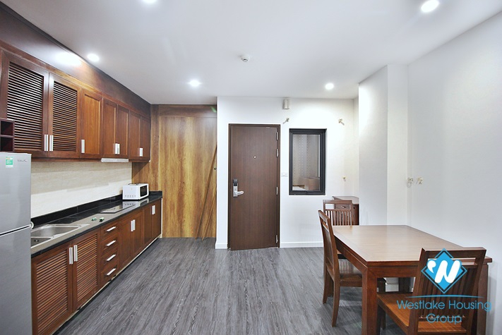 Brand new one separate bedroom apartment for lease in To Ngoc Van st, Tay Ho, Ha Noi