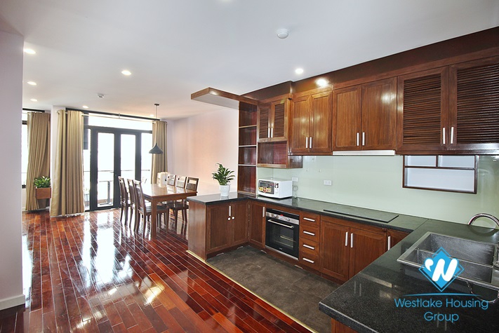 High floor 03 bedrooms apartment for rent in To Ngoc Van Street, Tay Ho, Hanoi