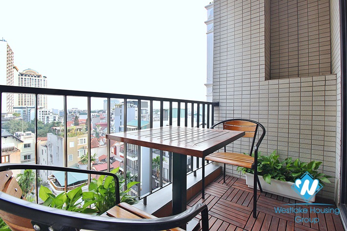 High floor 03 bedrooms apartment for rent in To Ngoc Van Street, Tay Ho, Hanoi