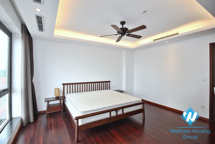 A beautiful 4 bedroom apartment with lake view in Tu hoa, Tay ho, Hanoi
