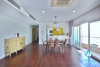 Lake view and high floor 5 beds apartment for rent in Golden Westlake building, Tay Ho