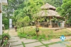 Beautiful house with garden for rent in An duong, Tay ho