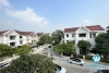 Unfurnished house with big yard and garden for rent in Ciputra, Tay Ho