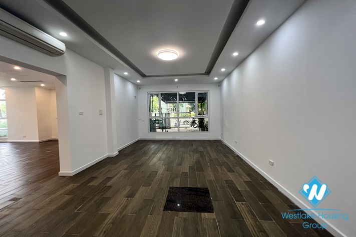 Unfurnished house with big yard and garden for rent in Ciputra, Tay Ho
