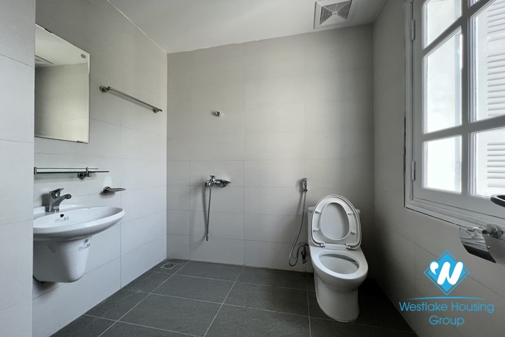 Unfurnished house with big yard and garden for rent in Ciputra, Tay Ho
