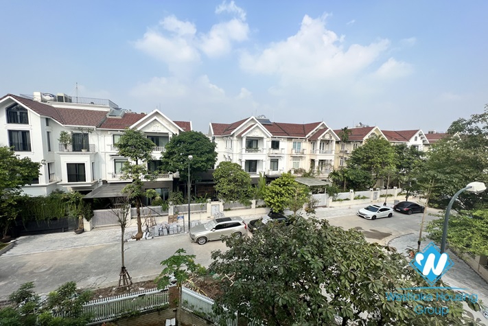 Unfurnished house with big yard and garden for rent in Ciputra, Tay Ho