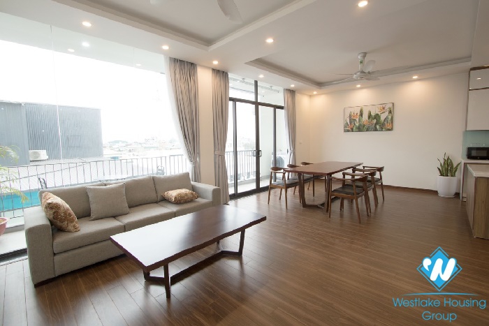 Nice apartment with full furnished for rent in Tu Lien Tay Ho