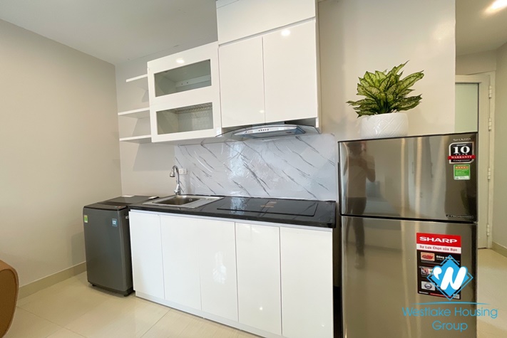 Fully furnished studio apartment for rent in Yen Hoa Tay Ho
