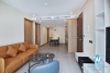 Morden and high floor 3 beds apartment for rent in Tay Ho area