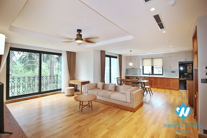 Brand new 2 bedrooms apartment for rent in To Ngoc Van st, Tay Ho