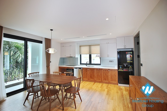 Brand new 2 bedrooms apartment for rent in To Ngoc Van st, Tay Ho