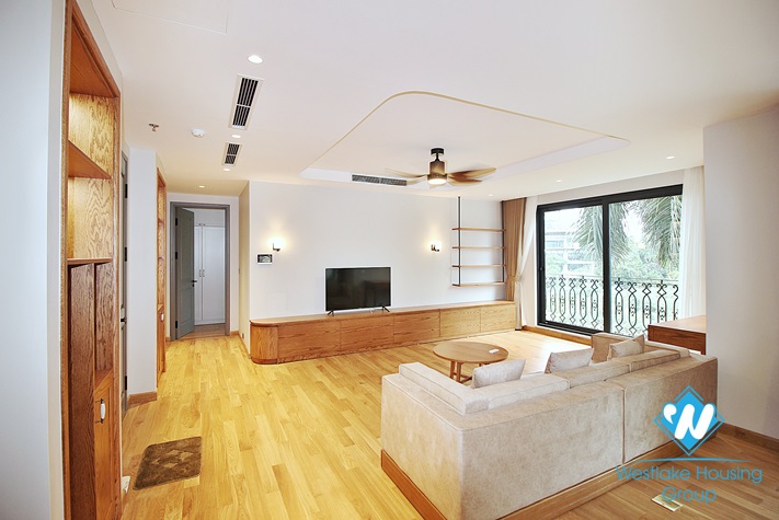 Brand new 2 bedrooms apartment for rent in To Ngoc Van st, Tay Ho