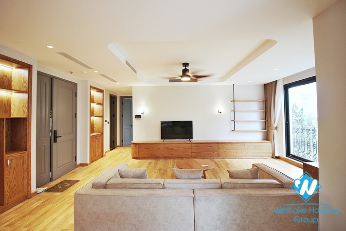 Brand new 2 bedrooms apartment for rent in To Ngoc Van st, Tay Ho
