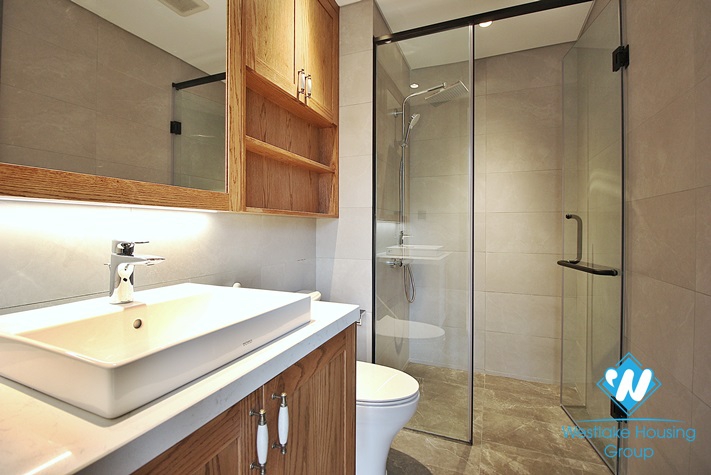 Brand new 2 bedrooms apartment for rent in To Ngoc Van st, Tay Ho