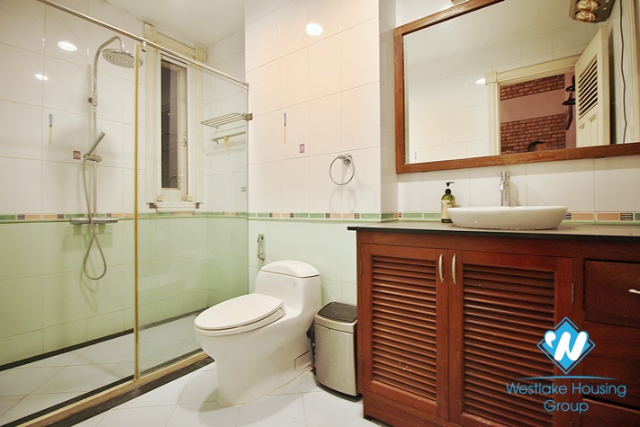 Lake-view 4 bedrooms house for rent in To Ngoc Van st, Tay Ho