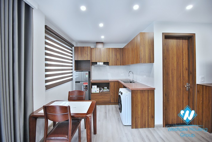 Brand new and spacious one bedroom apartment for rent in Vu Mien area, Tay Ho