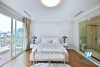 Lake view and luxurious 4 beds apartment for rent in Xuan Dieu st, Tay Ho