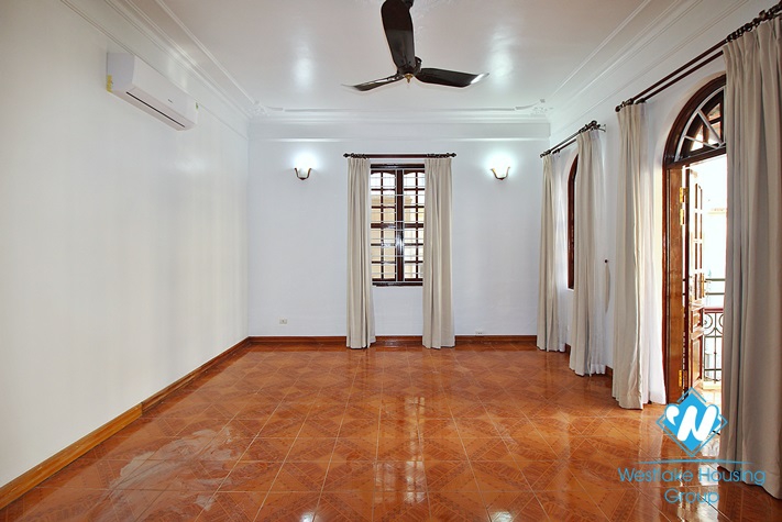 Nice house with big garden for lease in To Ngoc Van st, Tay Ho, Ha Noi