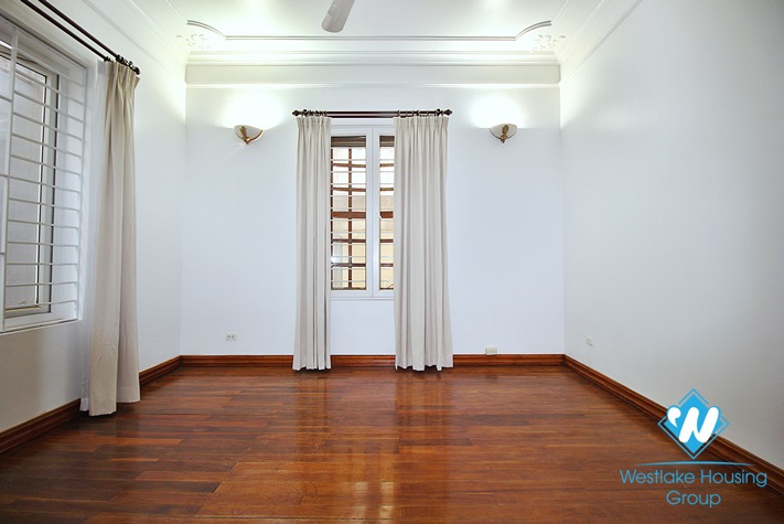 Nice house with big garden for lease in To Ngoc Van st, Tay Ho, Ha Noi