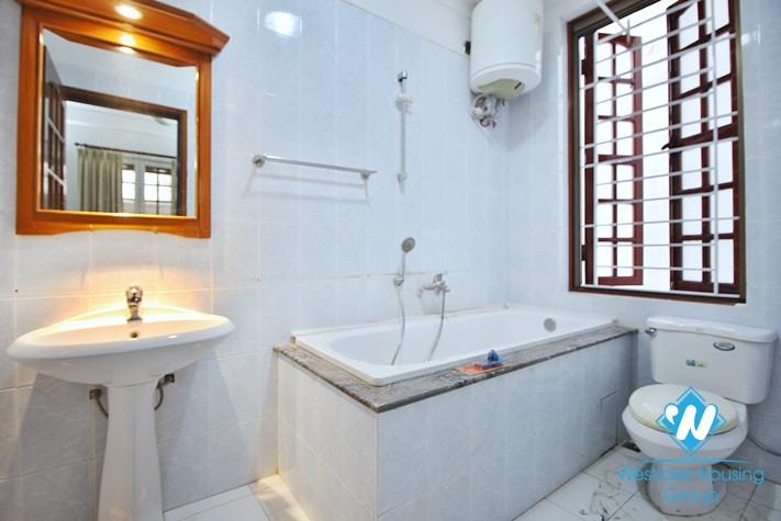 Nice house with big garden for lease in To Ngoc Van st, Tay Ho, Ha Noi