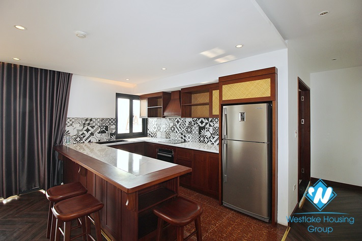 Apartment in Tay Ho on the lake with large terrace