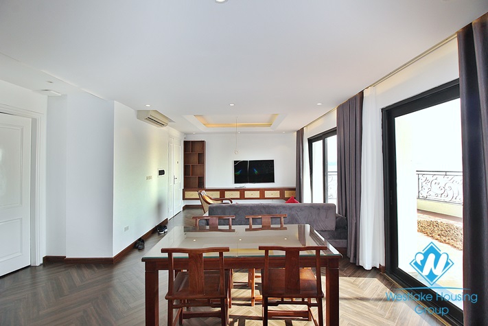 Apartment in Tay Ho on the lake with large terrace