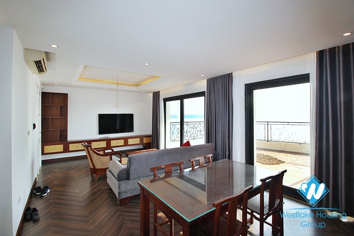 Apartment in Tay Ho on the lake with large terrace