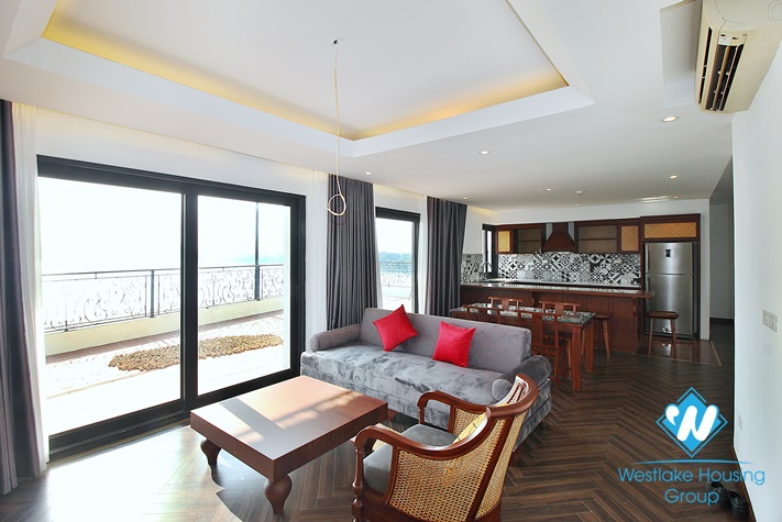 Apartment in Tay Ho on the lake with large terrace