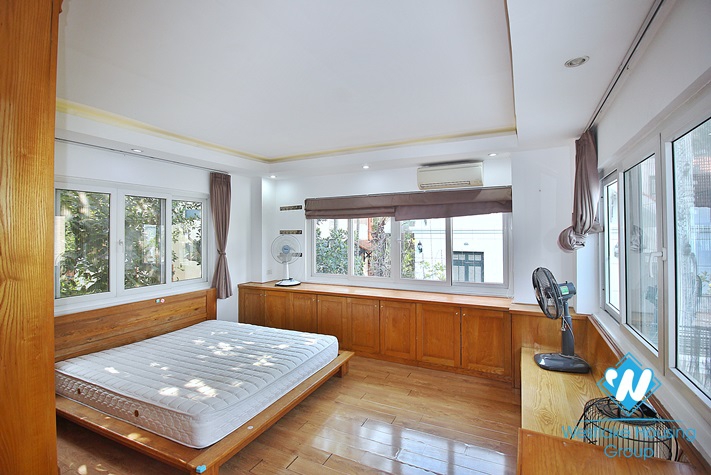 A calm, lovely house on An Duong for rent