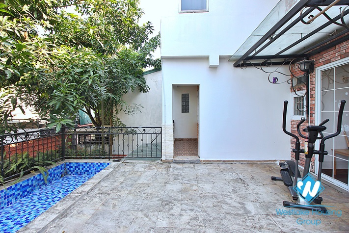 A calm, lovely house on An Duong for rent