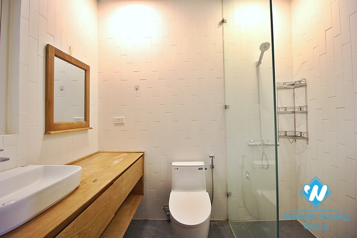 Apartment with 03 bedrooms and lakeview for rent in Tay Ho, Hanoi.