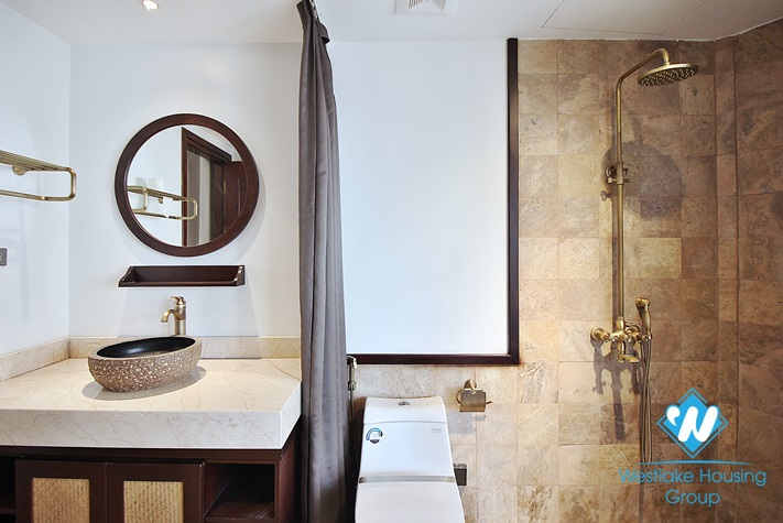 A newly 2 bedroom apartment with nice furnitures in Tay ho, Hanoi