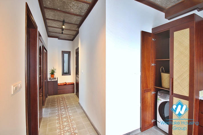 Japanese style 01 bedroom apartment for rent in Tay Ho, Ha Noi