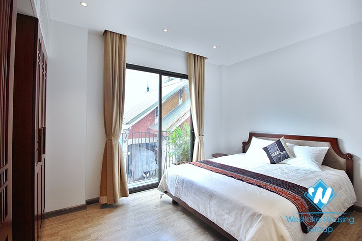 Japanese style 01 bedroom apartment for rent in Tay Ho, Ha Noi
