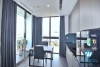 High-end and bright one bedroom apartment for rent in Xuan Dieu st, Tay Ho