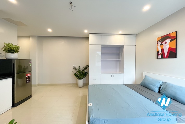 Fully furnished studio apartment for rent in Yen Hoa Tay Ho